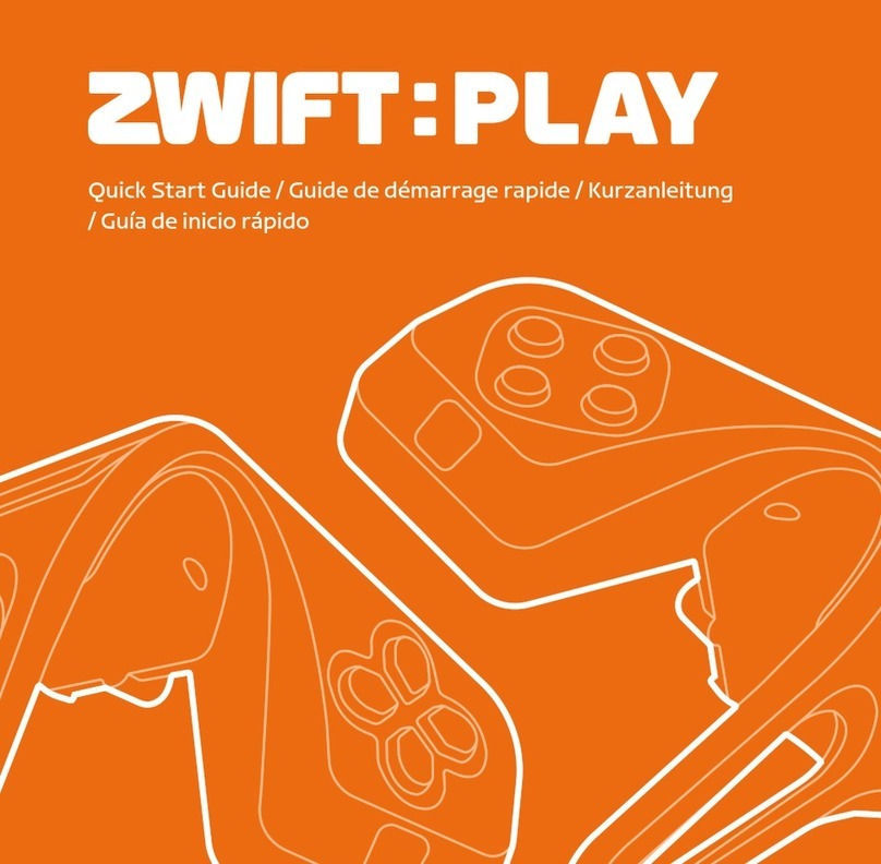 ZWIFT PLAY quick start guide