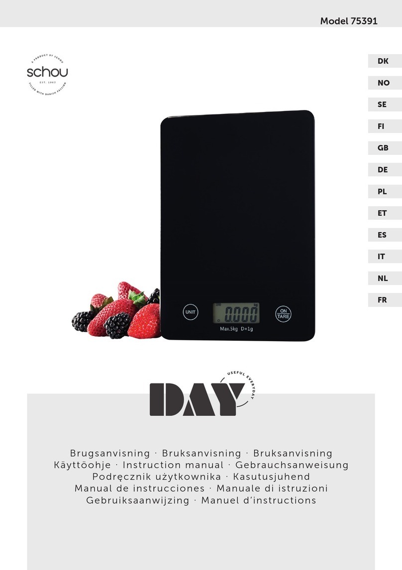 Schou DAY 75391 instruction manual