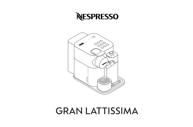 Nespresso GPAN LATTISSIMA User manual