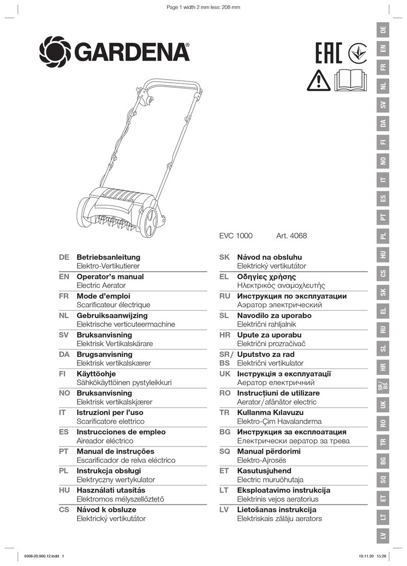 Gardena EVC 1000 User manual