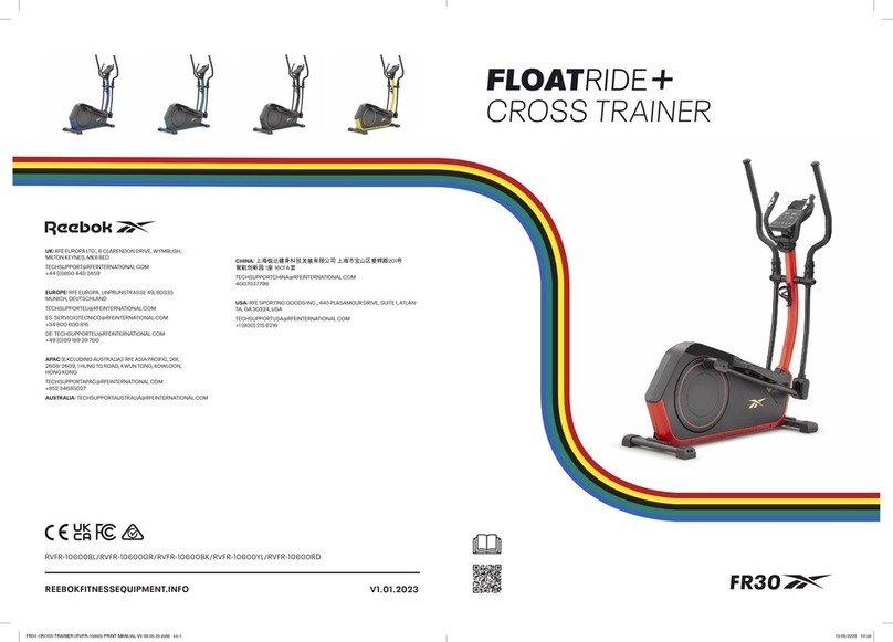 Reebok FLOATRIDE+ FR30 manual