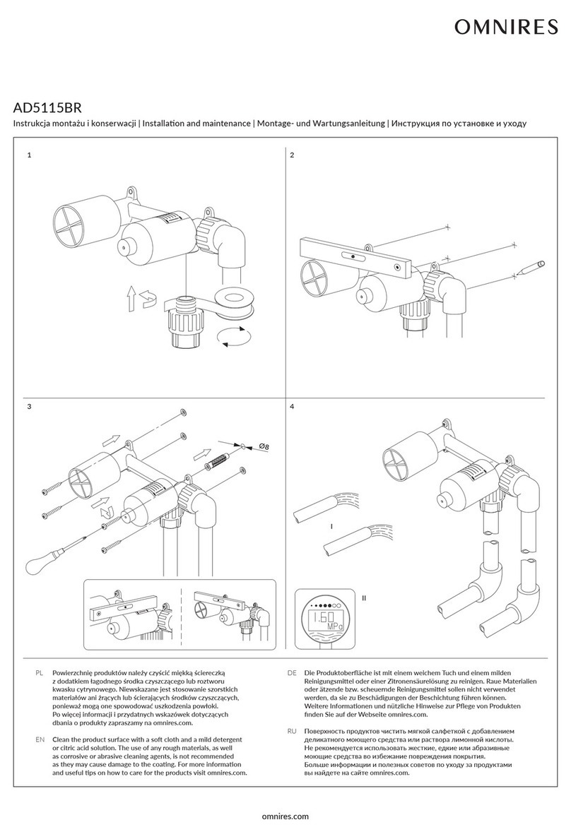 Omnires AD5115BR Instruction Manual Omnires AD5115BR Instruction Manual