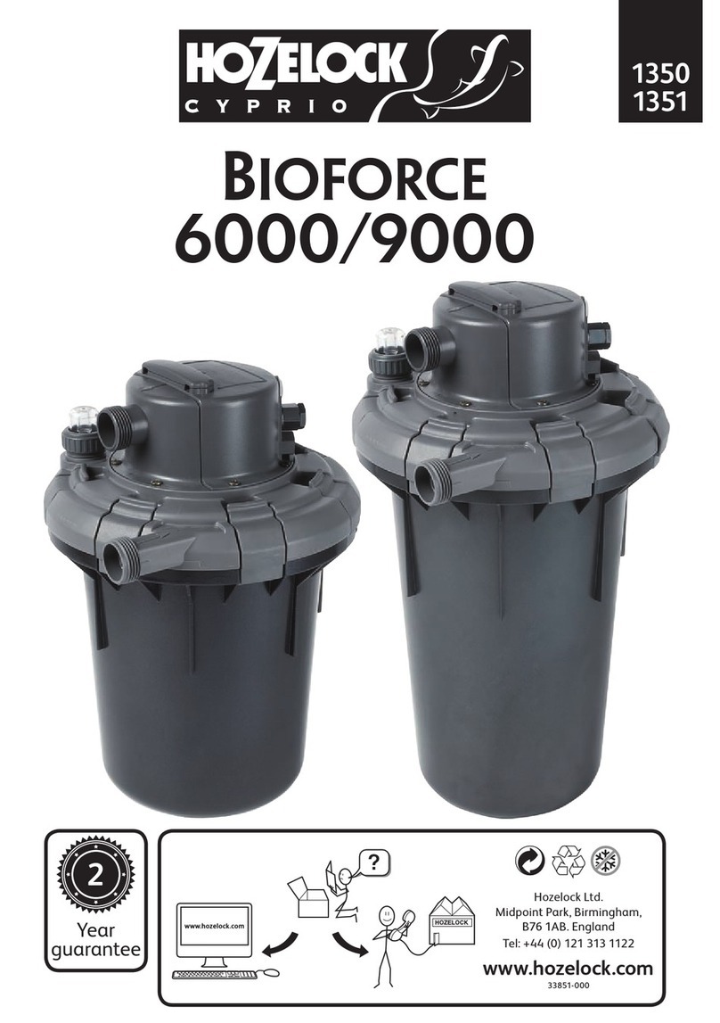 Hozelock Bioforce 6000 manual Hozelock Bioforce 6000 manual