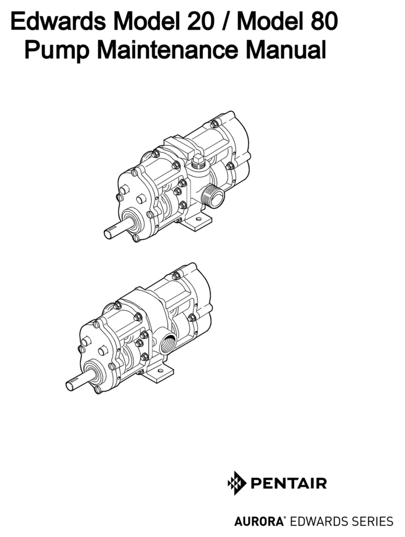 Pentair AURORA Edwards 20 User manual