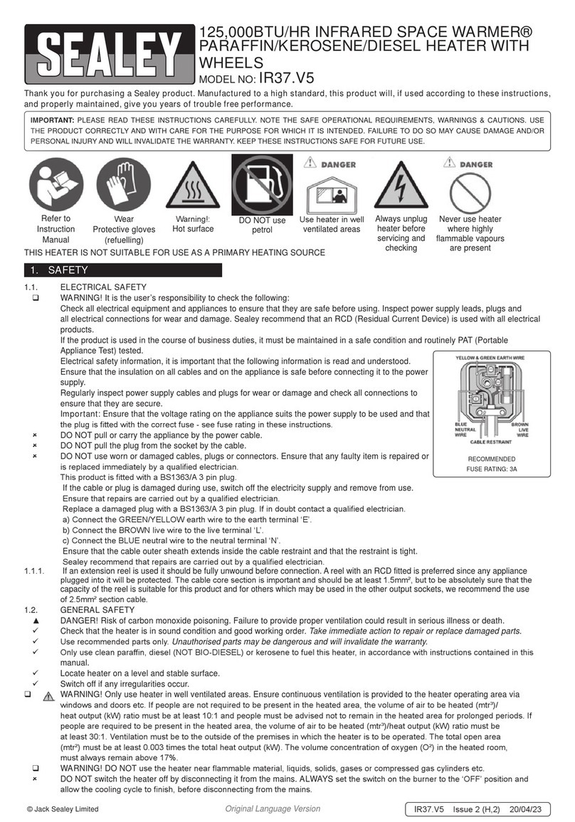 Sealey IR37.V5 User manual