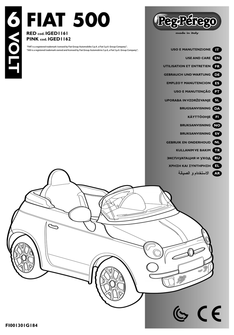 Peg-Perego IGED1161 Installation instructions