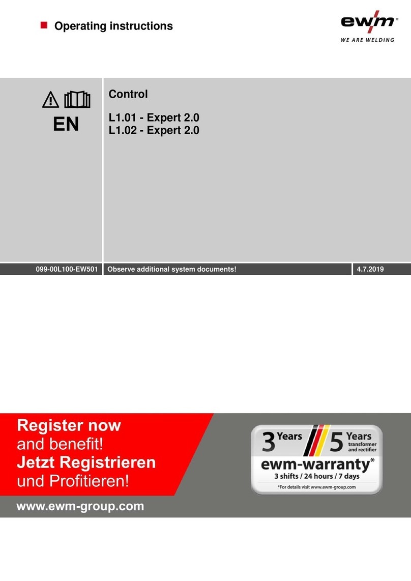 EWM L1.01-Expert 2.0 User manual