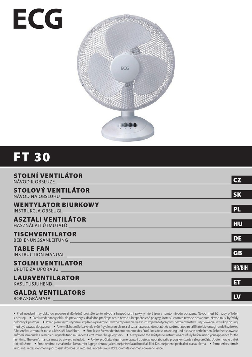 ECG FT 30 instruction manual