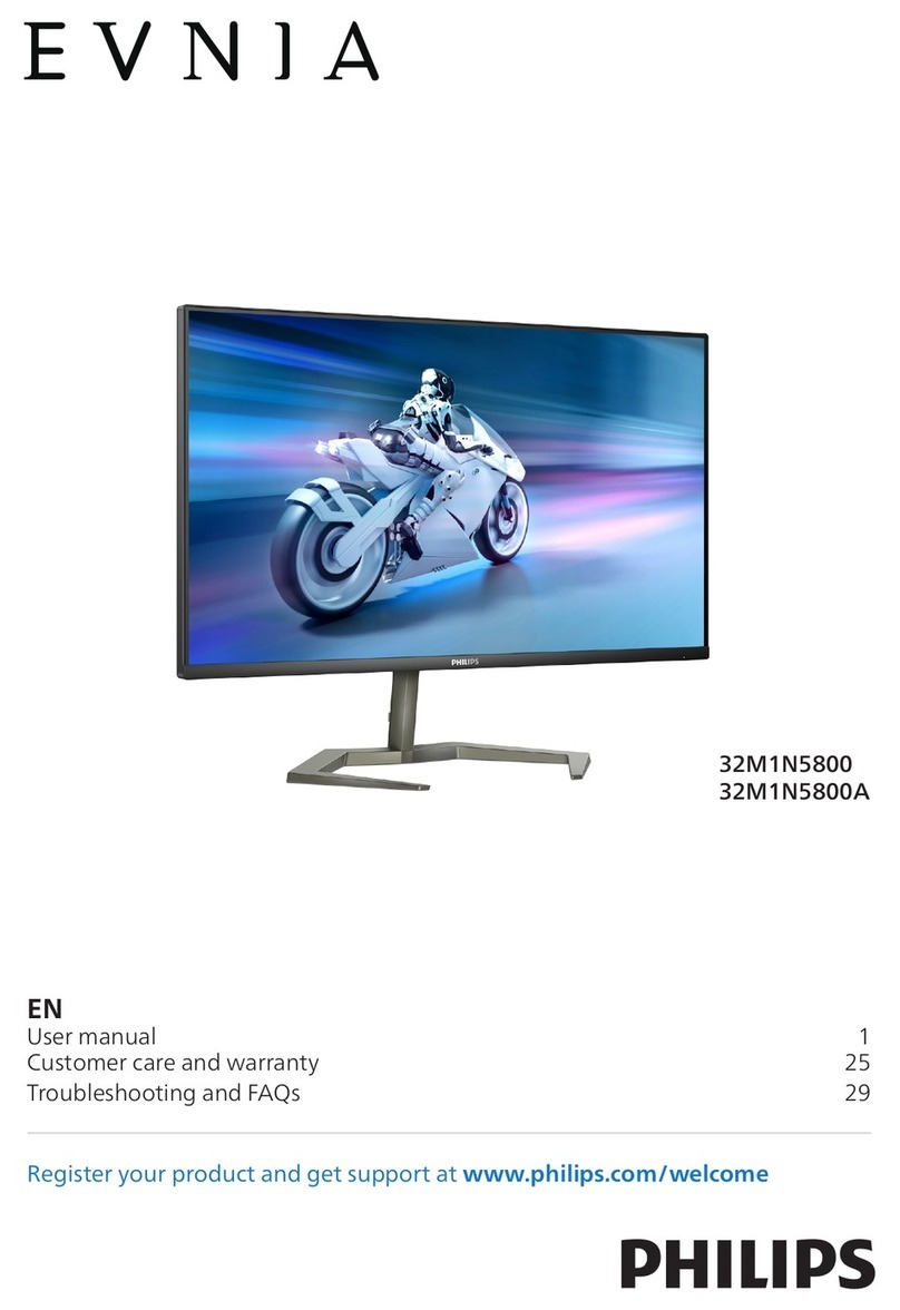 Philips EVNIA 32M1N5800 User manual