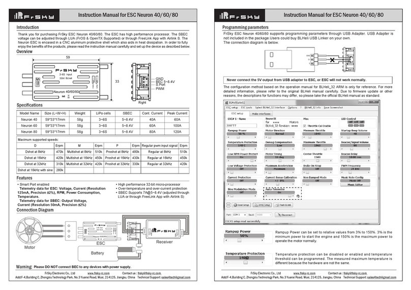 FrSky Neuron 60 instruction manual