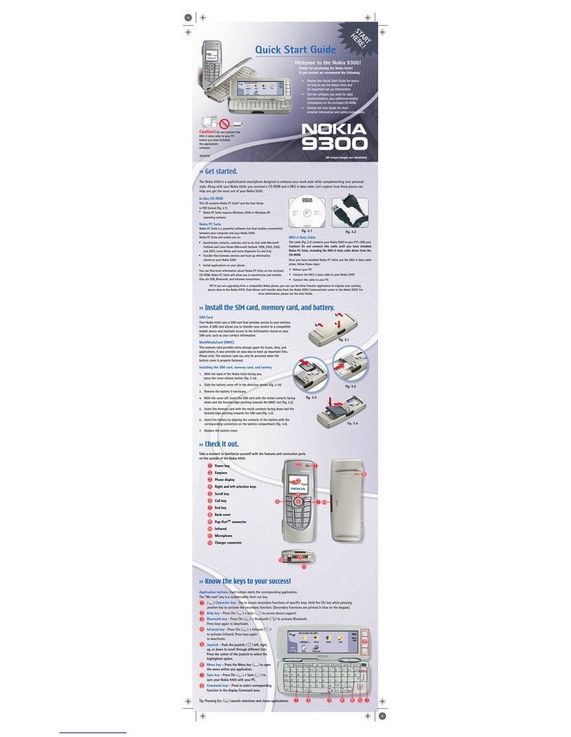 Nokia 9300 User manual