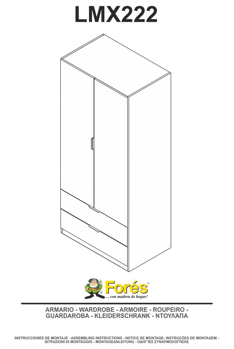Fores Deco LMX222 Assembling instructions