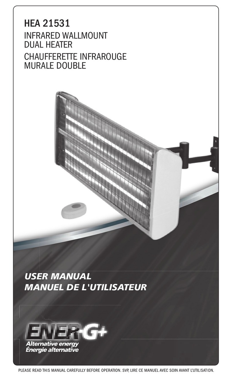 Ener-G+ HEA 21531 user manual