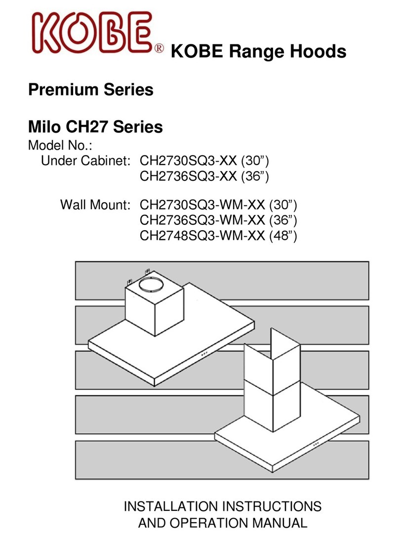 KOBE CH2730SQ3 Series Troubleshooting guide