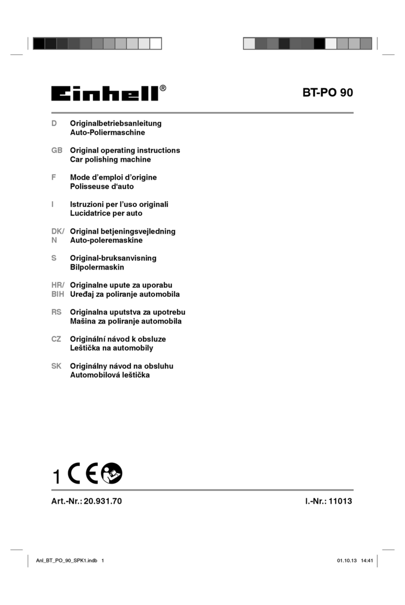EINHELL BT-PO 90 User manual