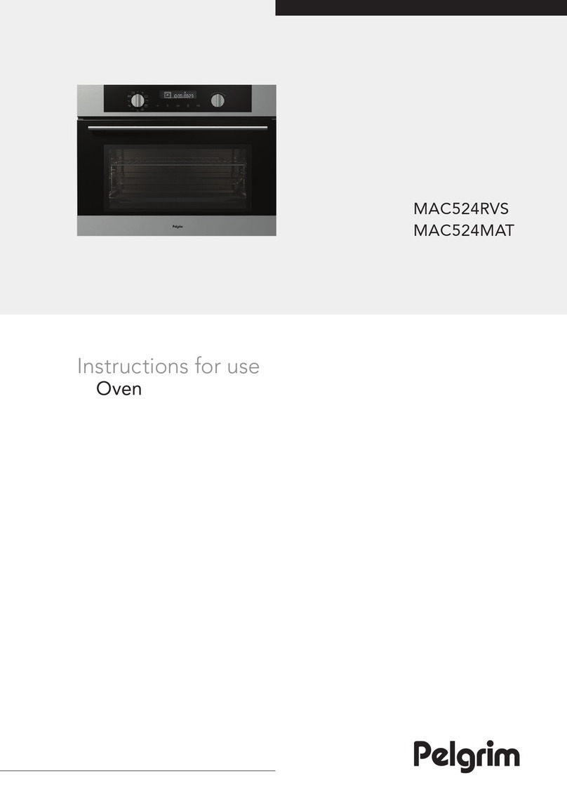 Pelgrim MAC524RVS Instructions for use