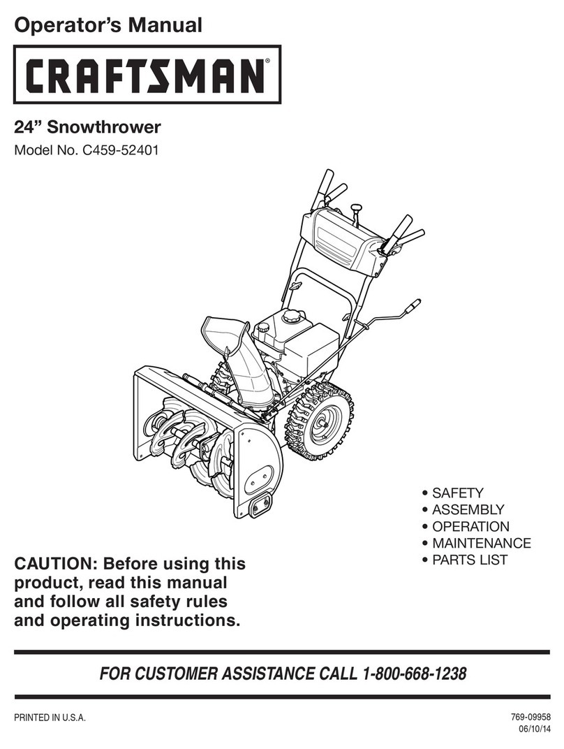 Craftsman C459-52401 User manual