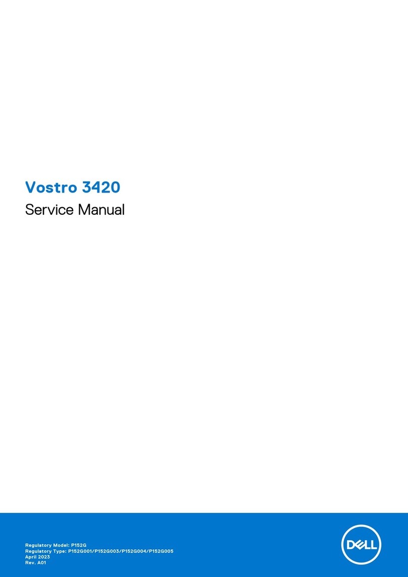 Dell Vostro 3420 User manual