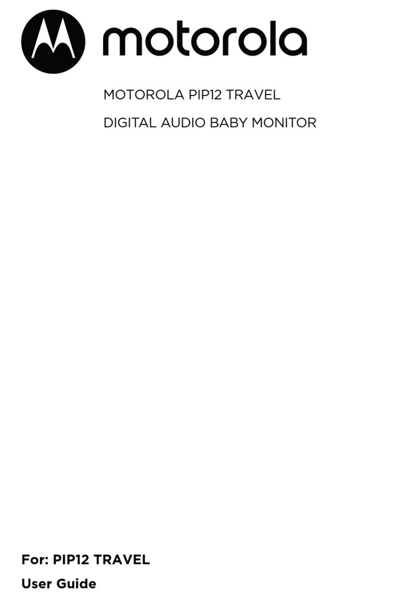 Motorola PIP12 TRAVEL User manual