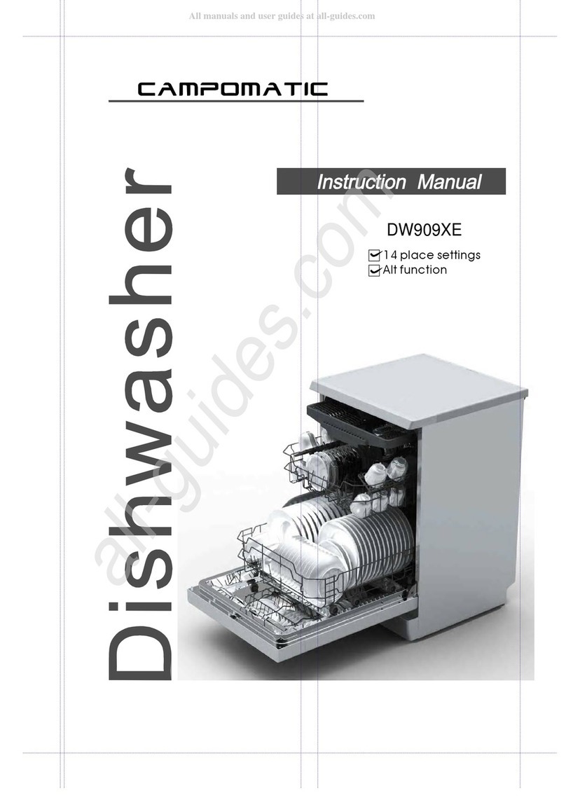 Campomatic DW909XE instruction manual