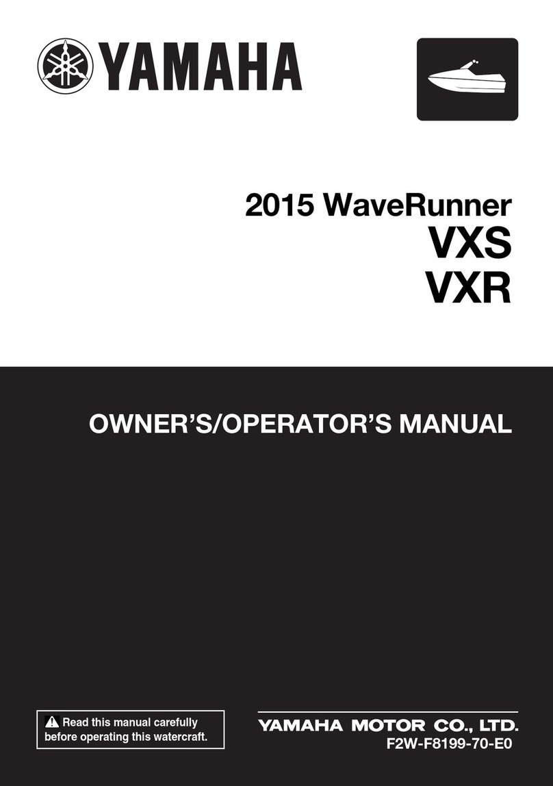 Yamaha WaveRunner VXS 2015 Owner's/operator's manual Yamaha WaveRunner VXS 2015 Owner's/operator's manual
