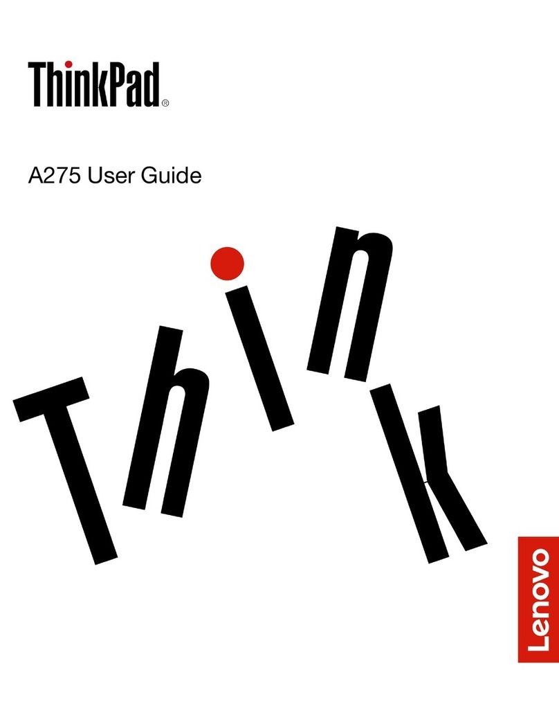 Lenovo Thinkpad A275 User manual