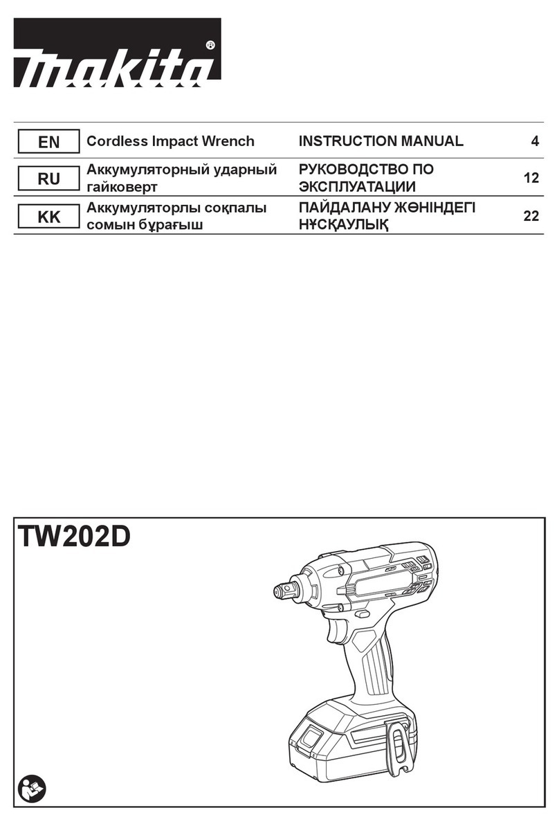 Makita TW202D User manual