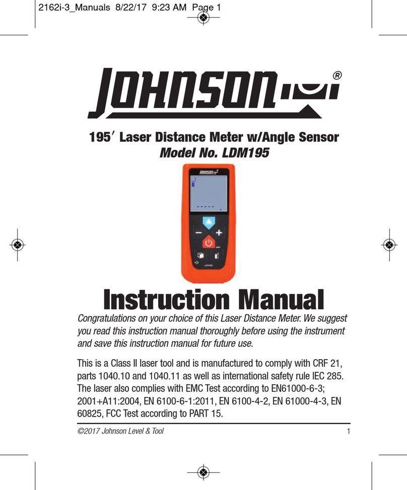 Johnson LDM195 instruction manual