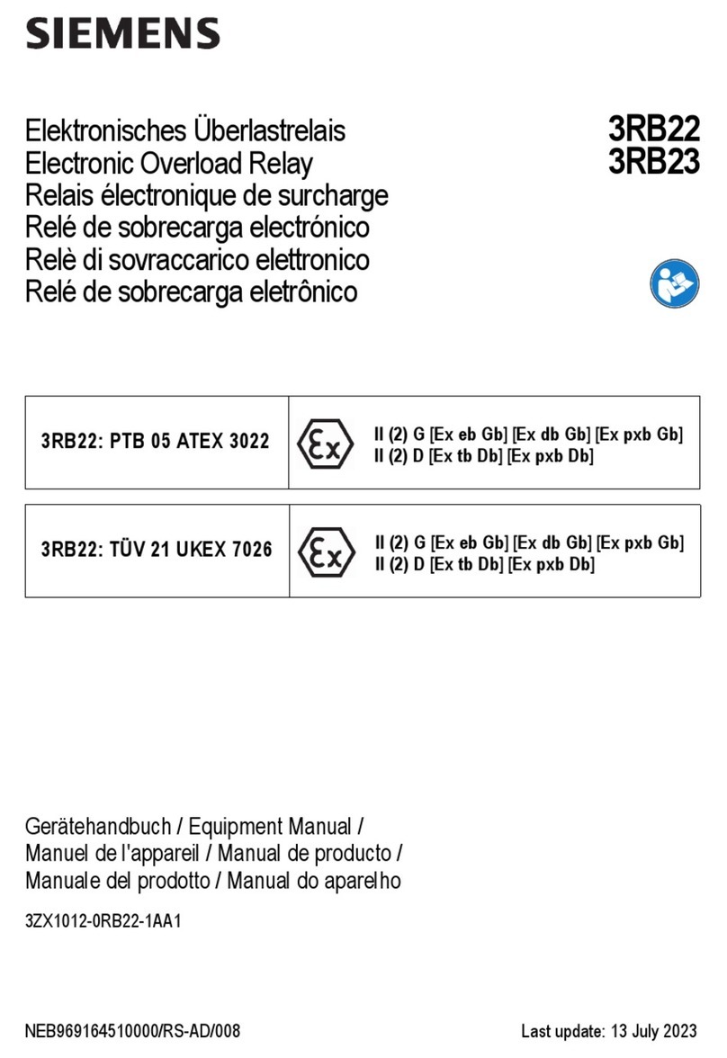 Siemens 3RB22 Technical Document