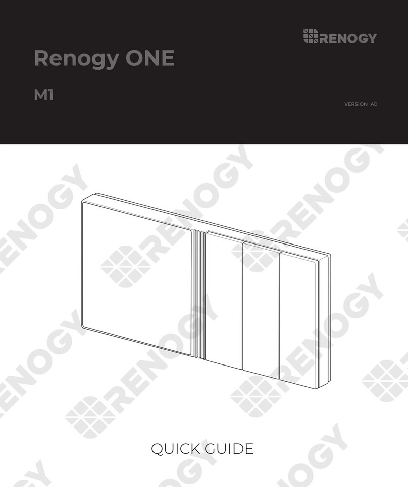 Renogy ONE M1 User manual