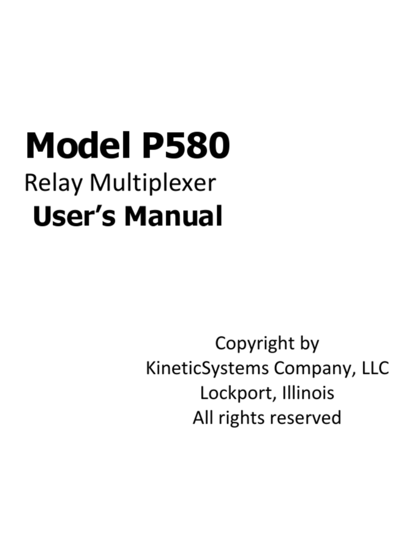 kinetic P580 user manual