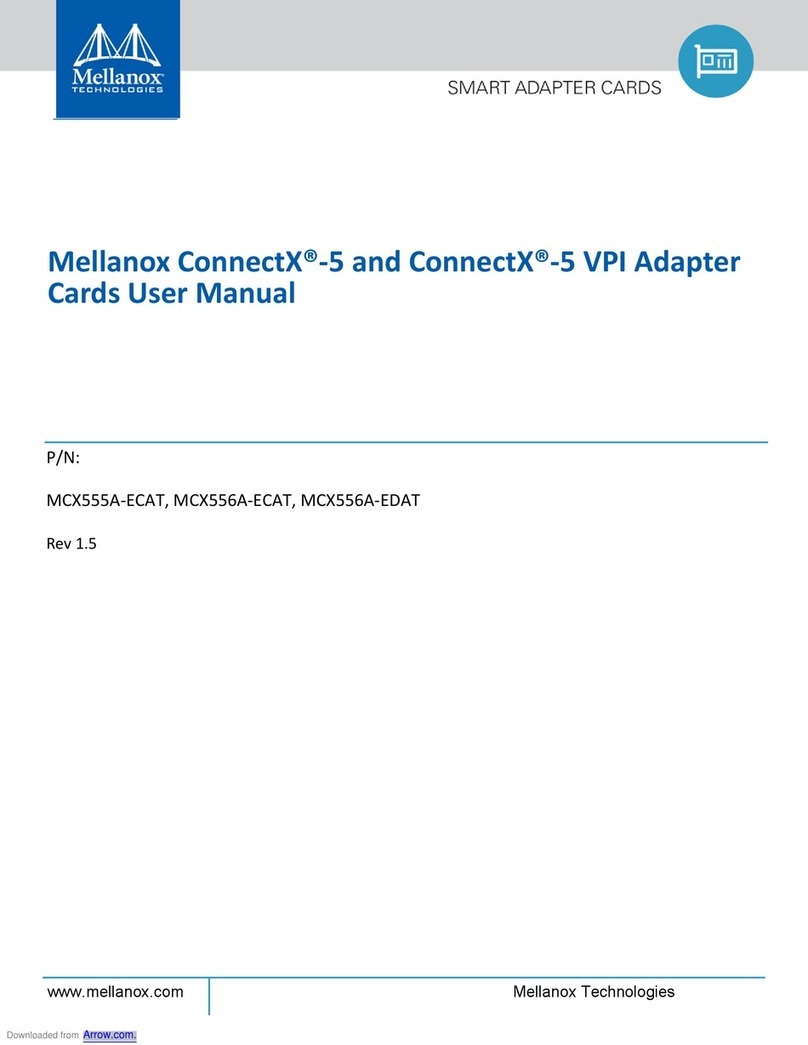 Mellanox Technologies ConnectX-5 Ex user manual