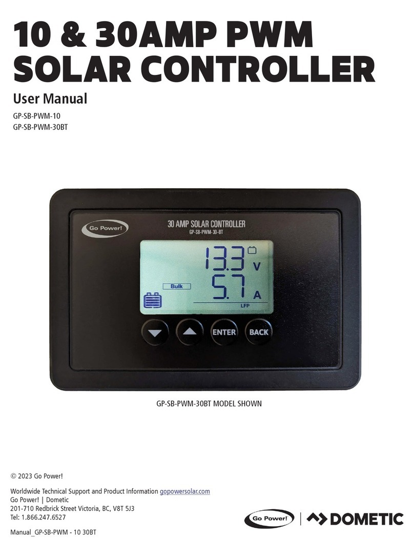 Dometic Go Power! GP-SB-PWM-10 user manual