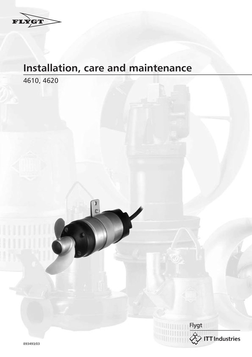 ITT Industries FLYGHT 4610 Installation, Care and Maintenance
