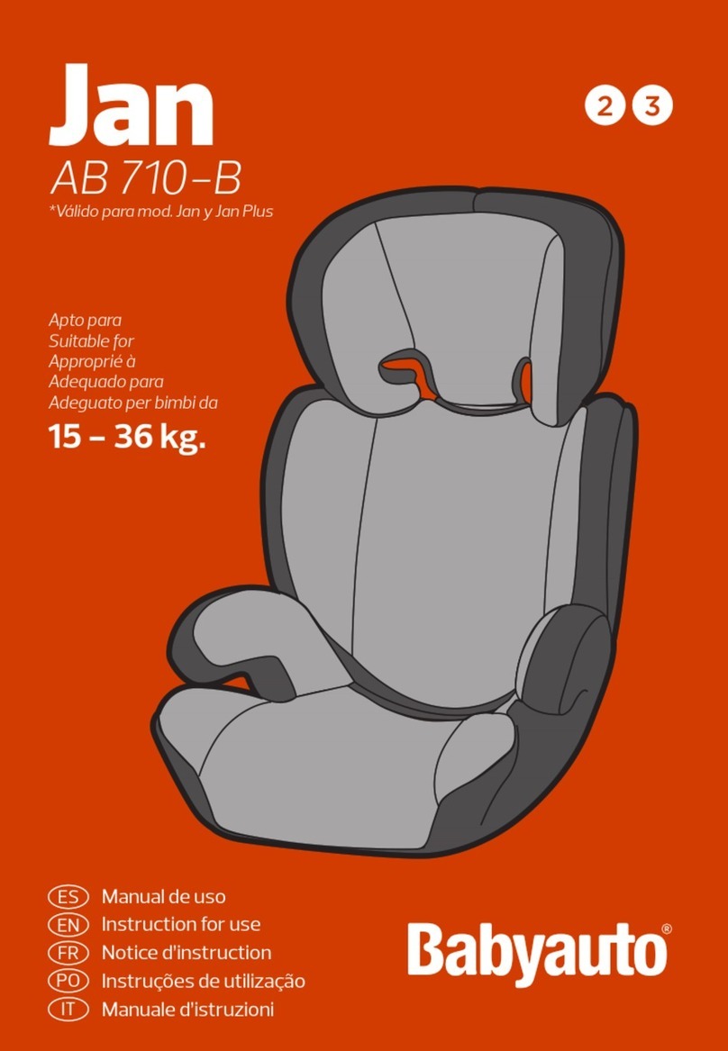 Babyauto Jan AB 710-B Instructions for use Babyauto Jan AB 710-B Instructions for use
