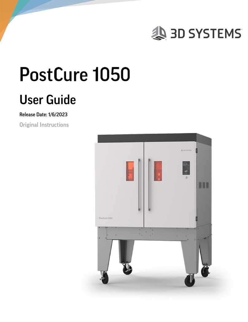 3D Systems PostCure 1050 user guide