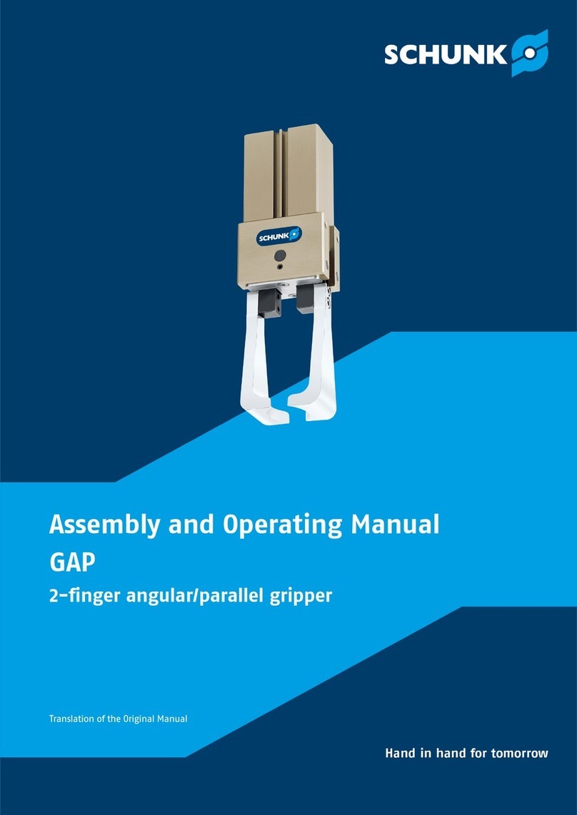 SCHUNK GAP User instructions
