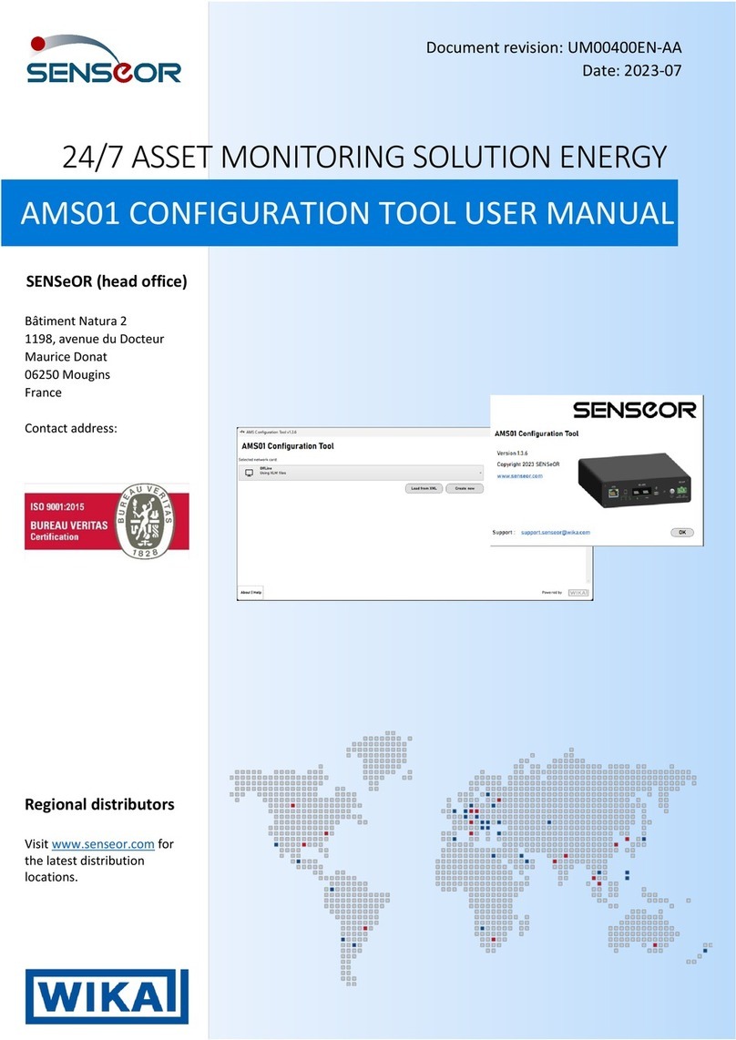 WIKA SENSeOR AMS01 user manual