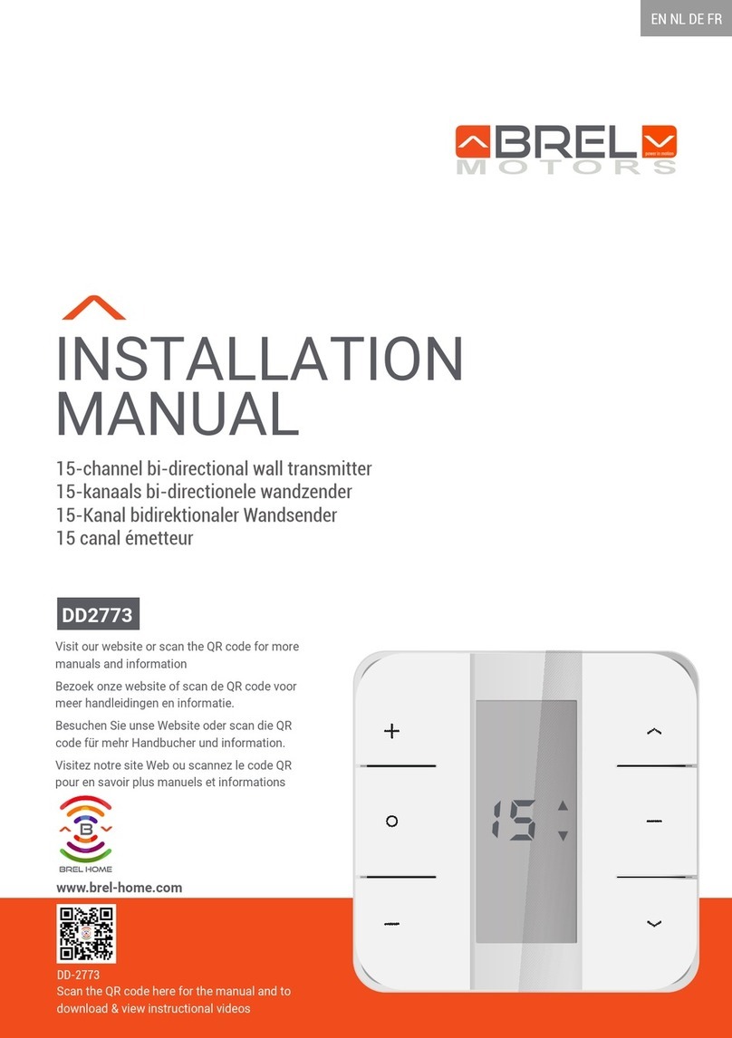 brel-motors DD2773 installation manual