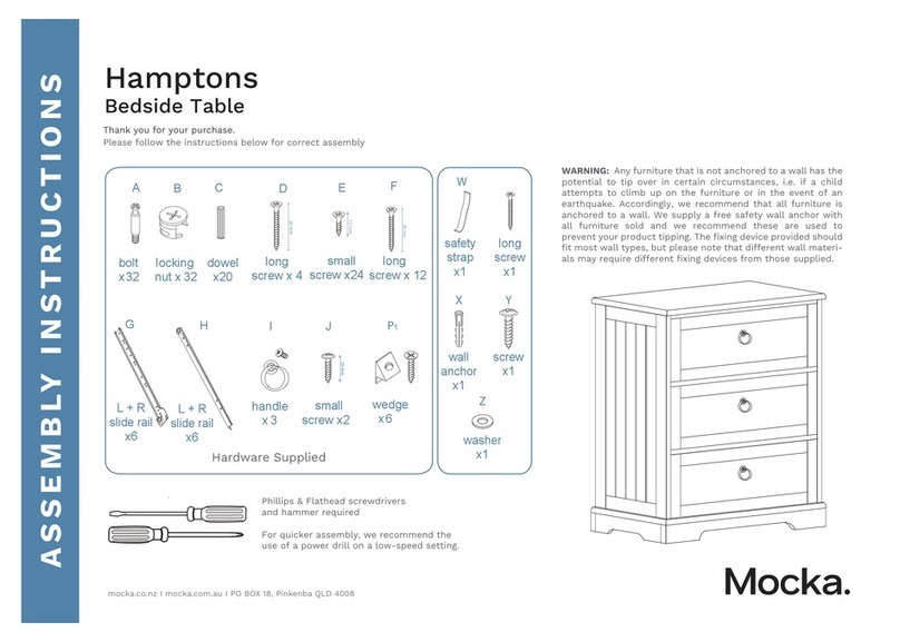 Mocka Hamptons User manual