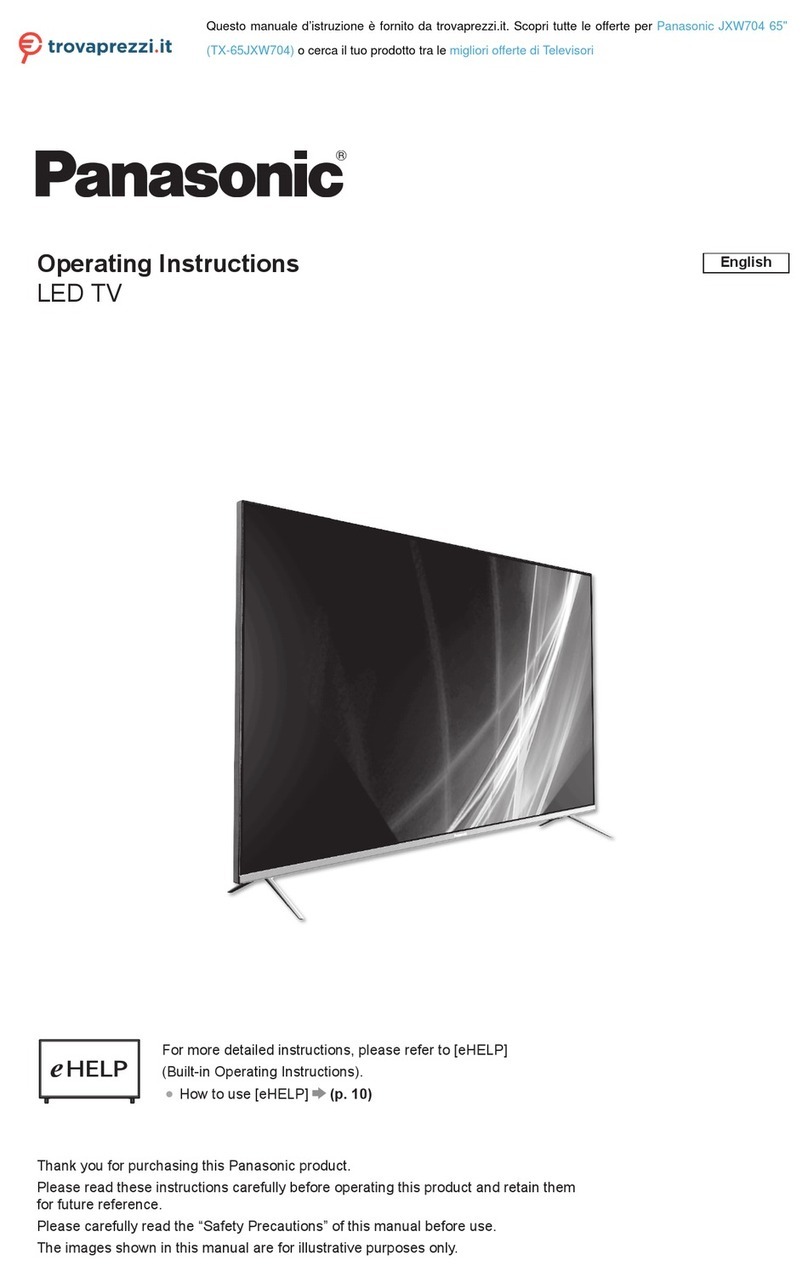 Panasonic JXW704 User manual