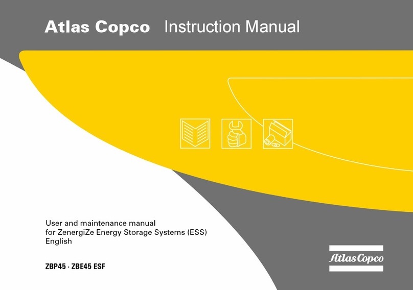 Atlas Copco ZBP45 User manual