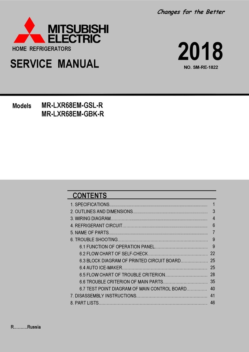 Mitsubishi Electric MR-LXR68EM-GSL-R Service manual