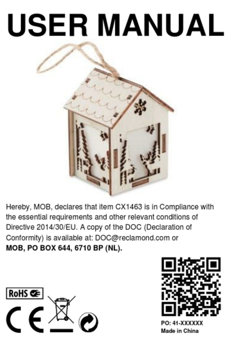 MOB PONIA CX1463 user manual MOB PONIA CX1463 user manual