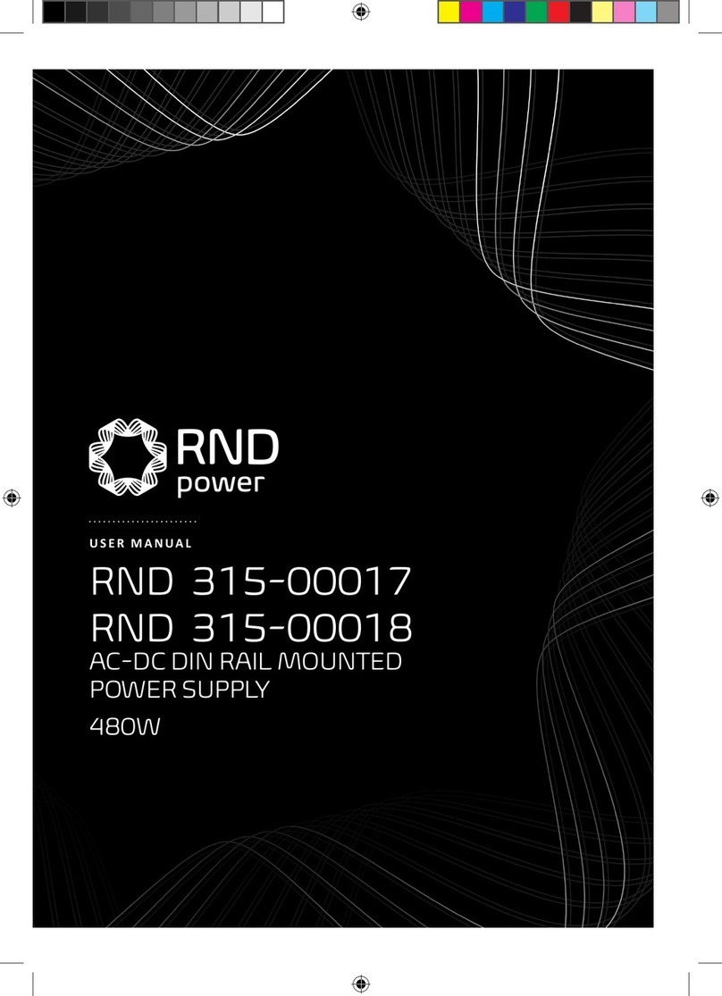 RND power RND 315-00017 user manual