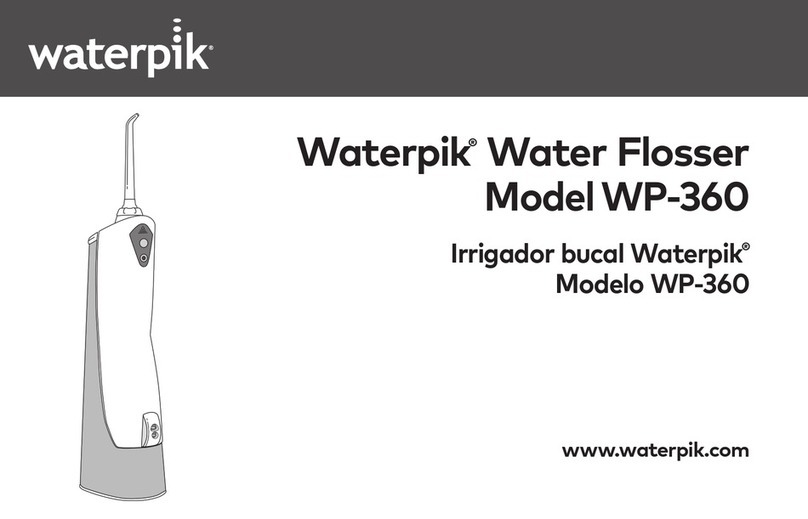 Waterpik WP-360 User manual