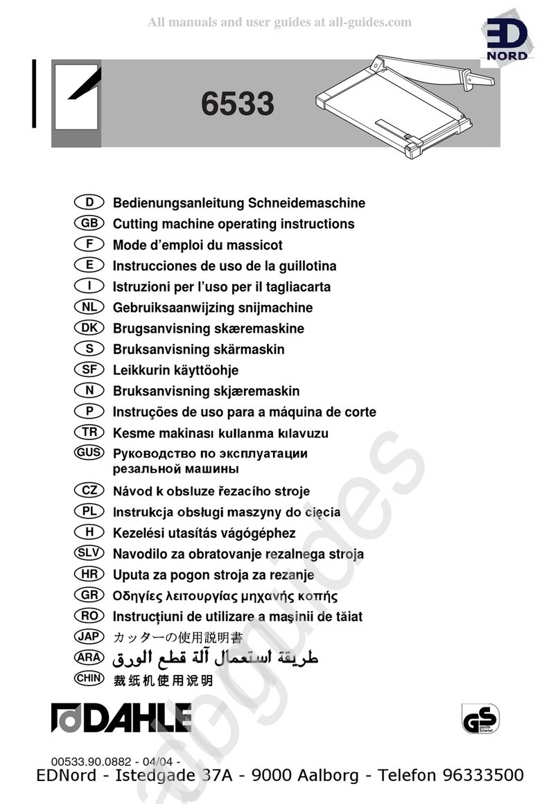3D Nord DAHLE 6533 operating instructions