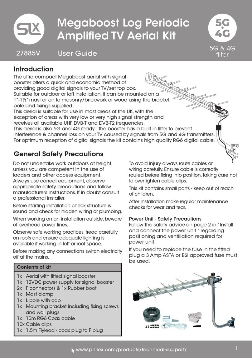 SLX 27885V User manual
