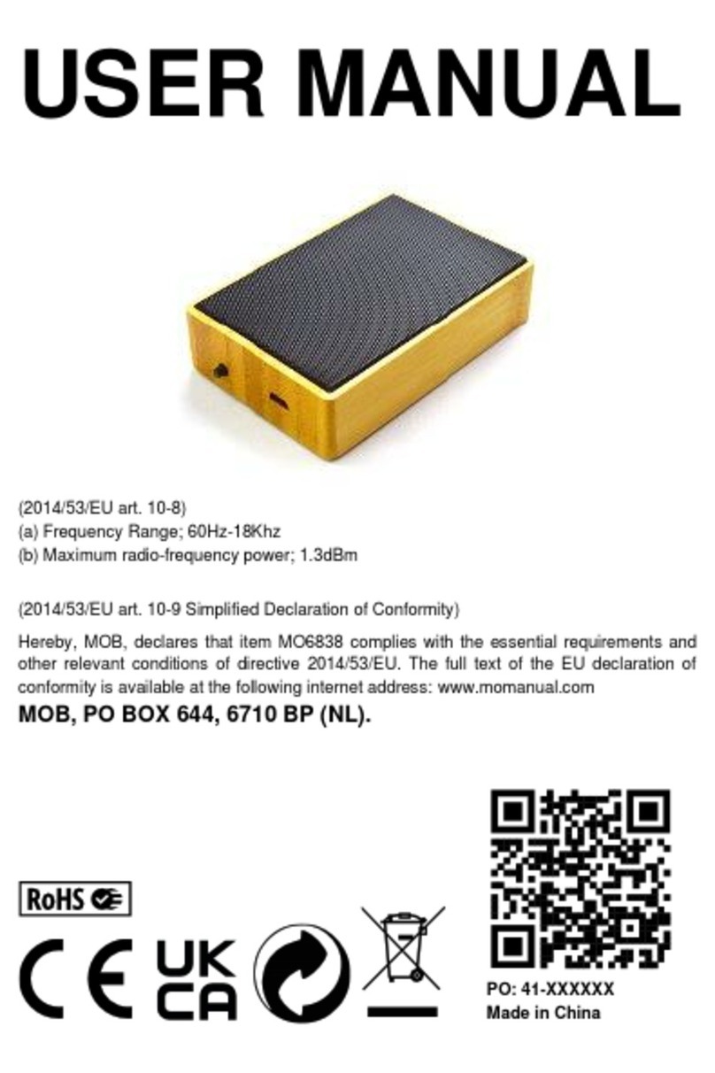 MOB MO6838 user manual