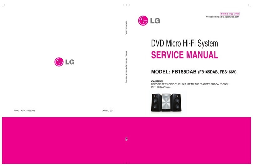 LG FB165DAB User manual
